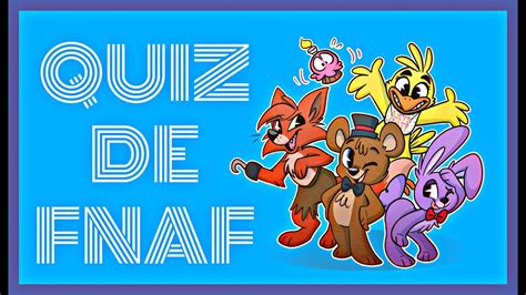 quiz de five nights at freddy's